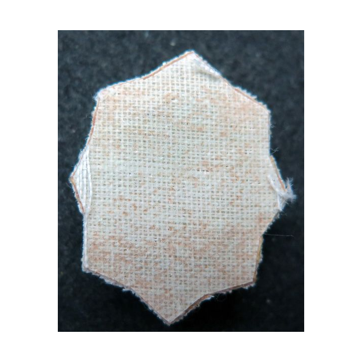GB :  insigne de colonel anglais de la cavalerie de la garde en cannetille argentée 3 x 2,5 cm