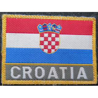 Insigne tissu de l'armée croate sur scratch