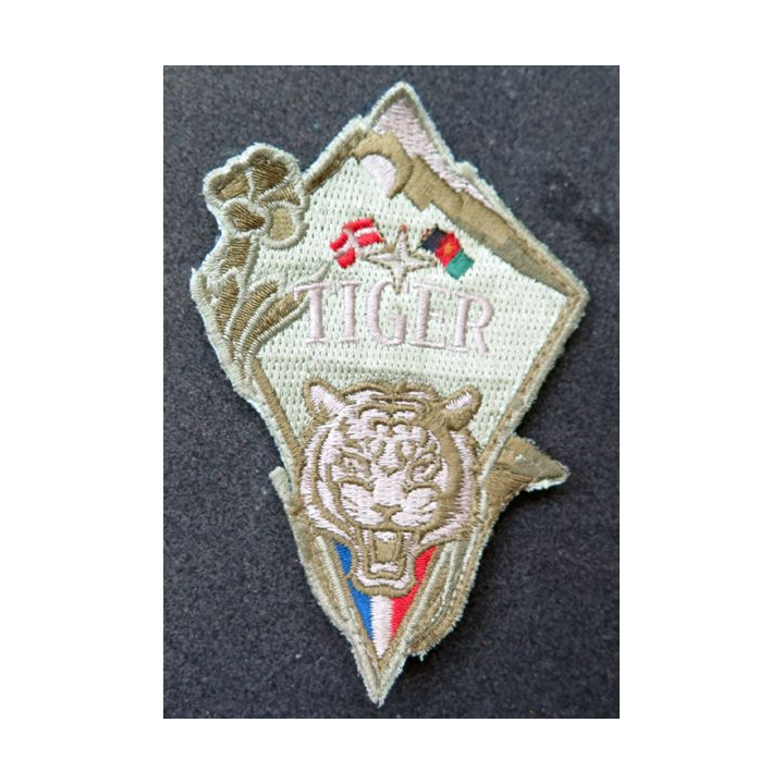 27° BA : insigne tissu de la brigade alpine opération Task Force Tiger Kapisa