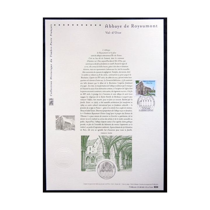 Documents philatéliques officiels la Poste : Eugène Vaillé 1875-1959