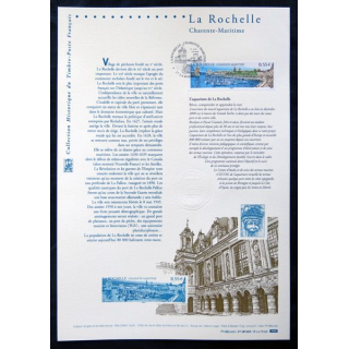Documents philatéliques officiels la Poste : La Rochelle, Charente-Maritime