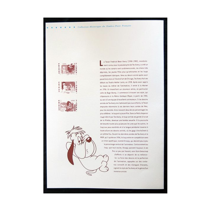 Documents philatéliques officiels la Poste : Fête du Timbre 2008 (double page)