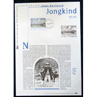 Documents philatéliques officiels la Poste : Johan Bartold Jongkind 1819-1891