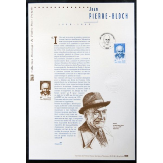 Documents philatéliques officiels la Poste : Jean Pierre-Bloch 1905-1999