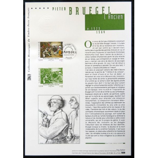 Documents philatéliques officiels la Poste : Pieter Bruegel l'Ancien 1525-1569