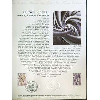 Documents philatéliques officiels la Poste : Musée Postal, maison de la Poste