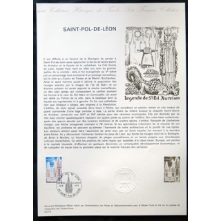 Documents philatéliques officiels la Poste : Saint-Pol-de-Léon