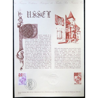 Documents philatéliques officiels la Poste : Ussel