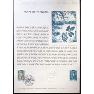 Documents philatéliques officiels la Poste : Forêt de Tronçais