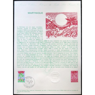Documents philatéliques officiels la Poste : Martinique