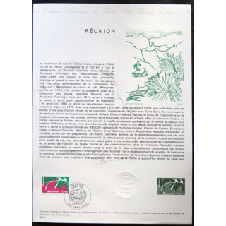Documents philatéliques officiels la Poste : Réunion