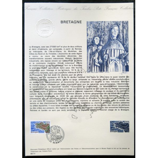 Documents philatéliques officiels la Poste : Bretagne