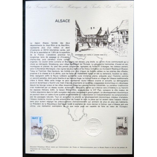 Documents philatéliques officiels la Poste : Alsace