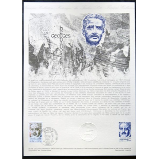Documents philatéliques officiels la Poste : Georges Bernanos