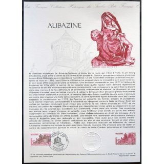 Documents philatéliques officiels la Poste : Aubazine
