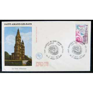 Enveloppe premier jour Saint-Amand-les-Eaux 17/09/1977