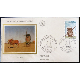 Enveloppe premier jour : Moulin de Steenvoorde 12/05/1979