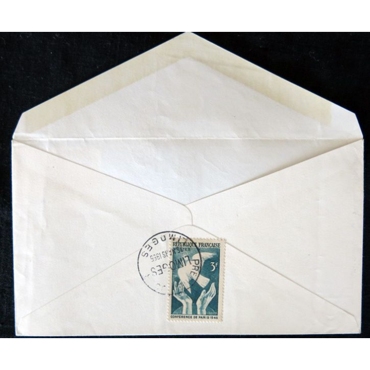 Enveloppe premier jour : Cathédrale de Limoges 26/03/1955