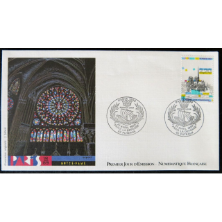 Enveloppe premier jour : Paris, La Défense 21/04/1989