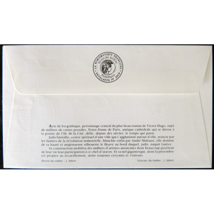 Enveloppe premier jour : Paris, La Défense 21/04/1989