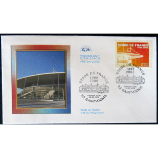 Enveloppe premier jour : Stade de France 28/01/2008