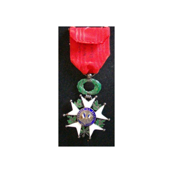 médaille de chevalier de l'Ordre de la Légion d'Honneur 3° république