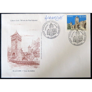 Enveloppe premier jour : Le Château de Hautefort 05/04/1969