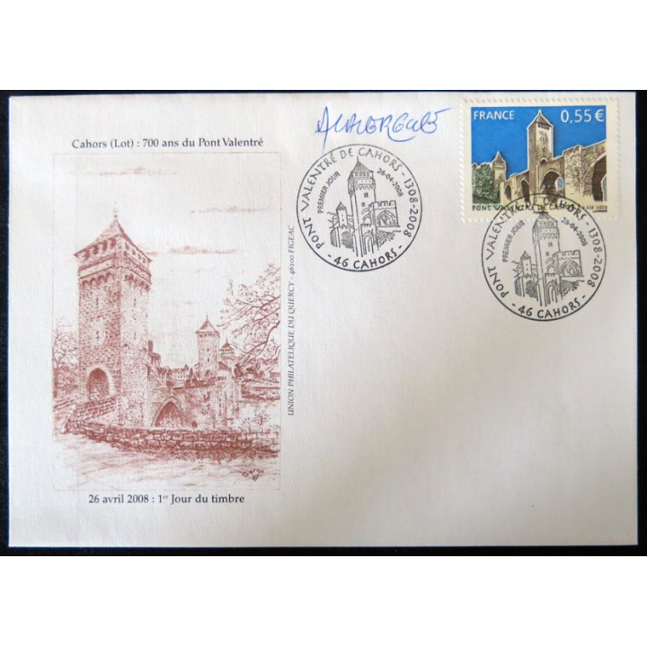 Enveloppe premier jour : Le Château de Hautefort 05/04/1969