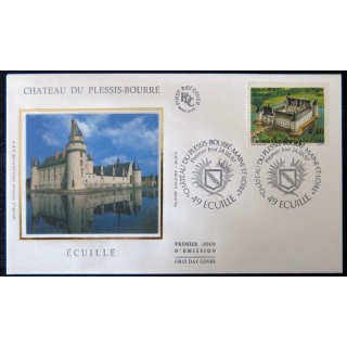Enveloppe premier jour : Ecuillé, Le Château du Plessis-Bourré 24/05/1997