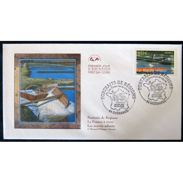 Enveloppe premier jour : Saint-Pol-de-Léon, Le Kreisker 18/01/1975