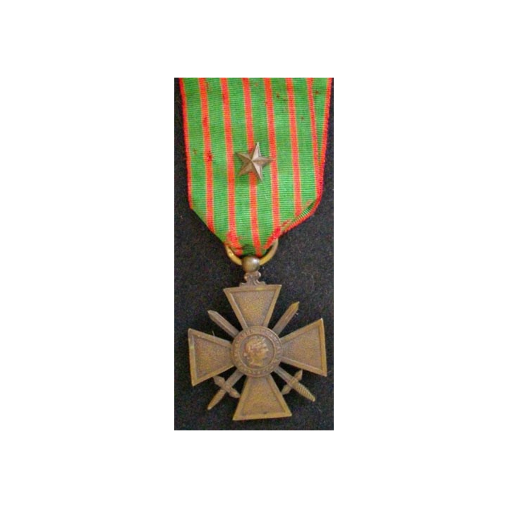 FRANCE : CROIX DE GUERRE 1914-1918