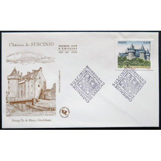 Enveloppe premier jour : Château de Suscinio 26/05/2012