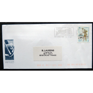 Enveloppe souvenir : Dunkerque en citadelle - Musée portuaire 24/07/2001