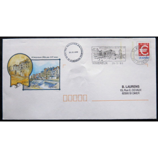 Enveloppe souvenir : 7° rassemblement international d'hydravions Biscarosse13/05/1999