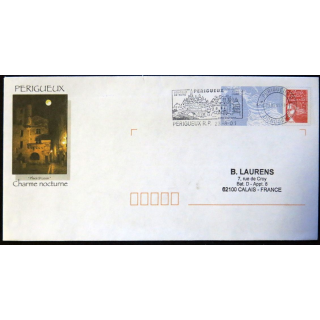 Enveloppe souvenir : Périgueux place St Louis 23/08/2001