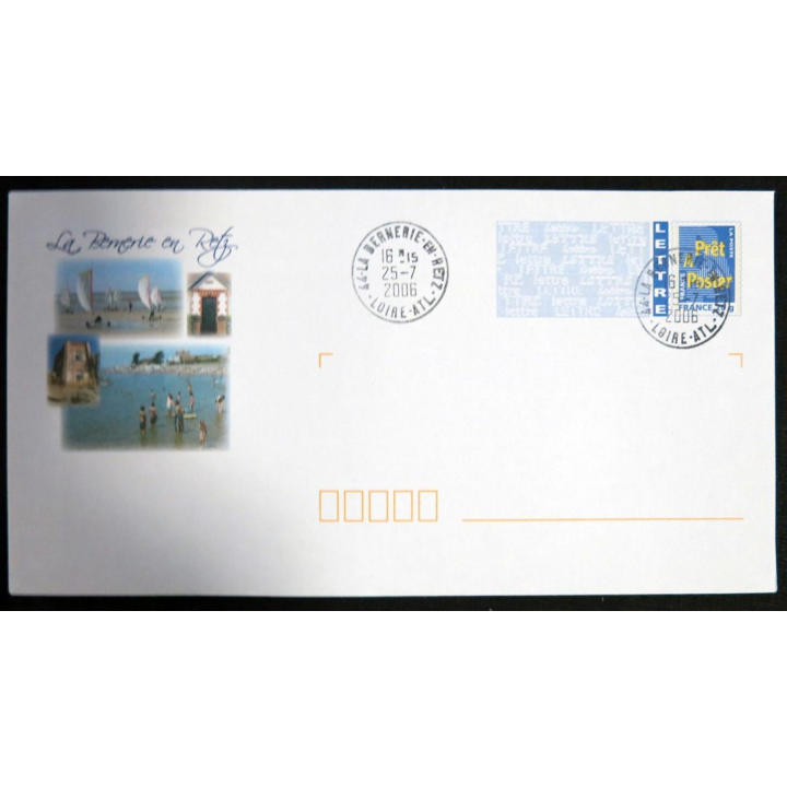 Enveloppe souvenir : La Bernerie en Retz 25/07/2006