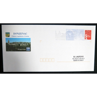 Enveloppe souvenir : Donzenac, Histoire et patrimoine de l'ardoise 21/09/1999