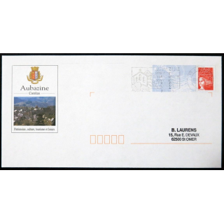 Enveloppe souvenir : Aubazine Corrèze