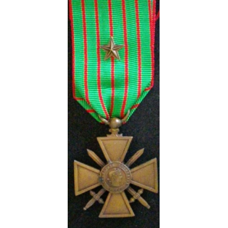 FRANCE : CROIX DE GUERRE 1914-1918 -19-