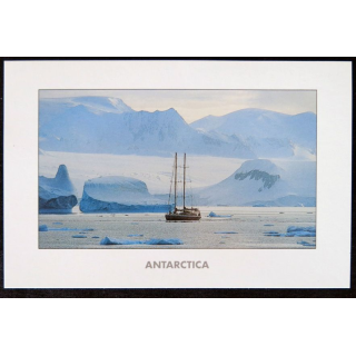 Carte souvenir : Expédition au Spitzberg Voilier polaire Antartica