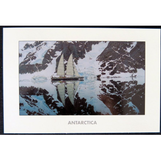 Carte souvenir : Expédition au Spitzberg Voilier polaire Antartica