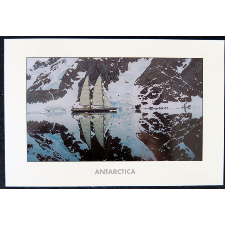 Carte souvenir : Expédition au Spitzberg Voilier polaire Antartica