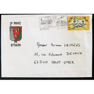 Enveloppe souvenir : 3° Régiment d'hélicoptère de combat Etain 09/11/2000