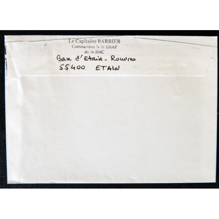 Enveloppe souvenir : 3° Régiment d'hélicoptère de combat Etain 09/11/2000
