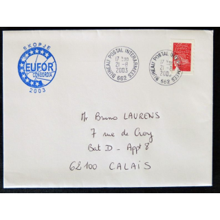 Enveloppe souvenir : 3° Régiment d'hélicoptère de combat Etain 09/11/2000
