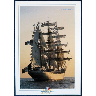 Carte souvenir : L'Armada du siècle voilier mexicain Cuauhtemoc