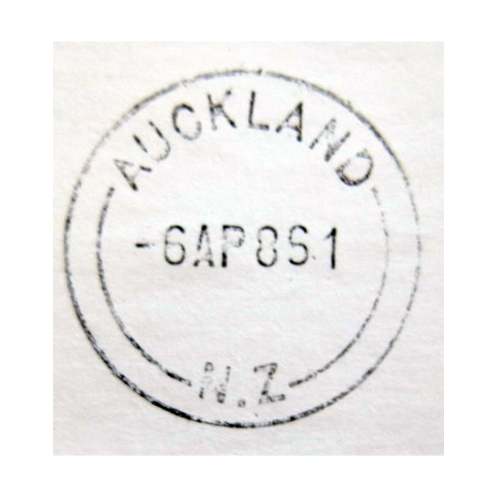 Enveloppe souvenir : British Airways vol Concorde Londres - Auckland 05/04/1986