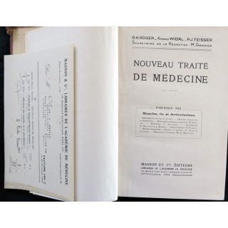 Nouveau traité de médecine Fascicule XXII Muscles os et articulations