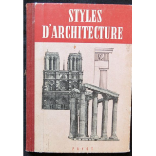 Petit atlas de poche Payot les styles d'architecture