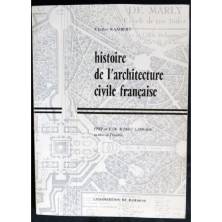 Histoire de l'architecture civile française de Charles Rambert